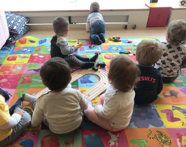 zittende kinderen